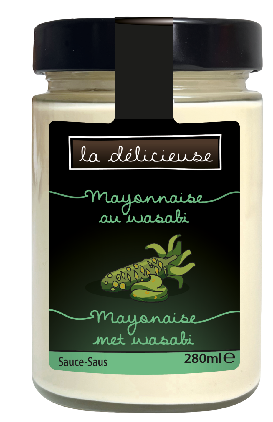 Wasabi Mayo. 280 ml.