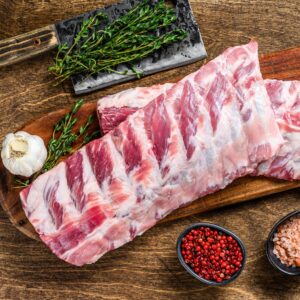 Baby Back Ribs. Ca. 3.2 kg - 2 sider. All American by Steak-out