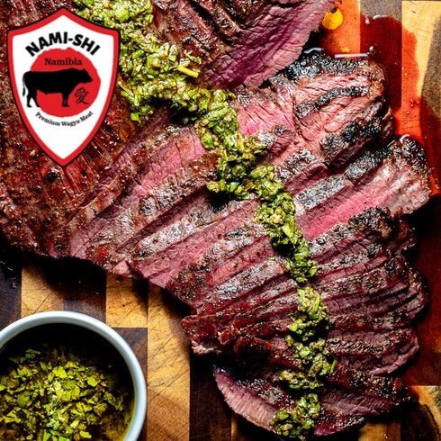 Flank steak tilberedt ved sous vide