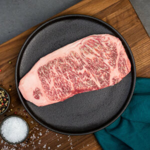 Striploin Steak. Japansk FuldblodsWagyu A4