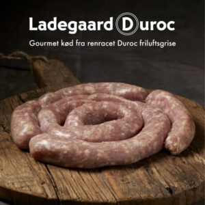 Medister. Duroc grisen fra Ladegaard. 1 kg