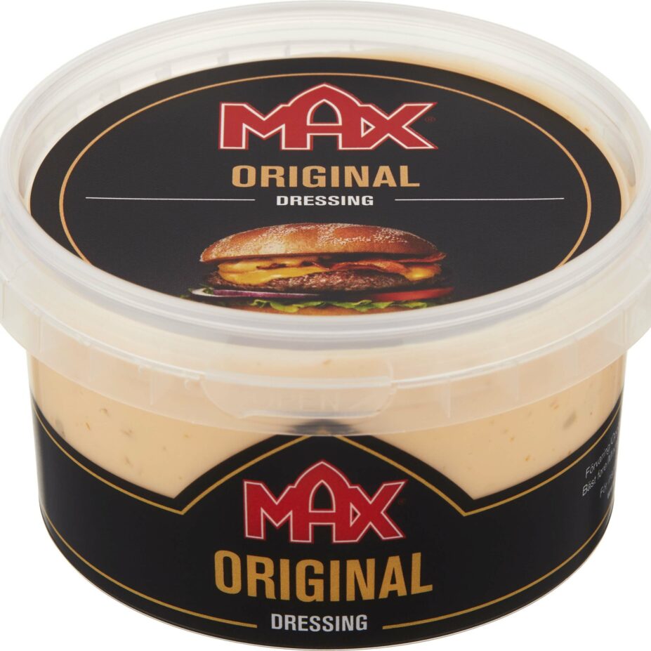 Max Hamburgerdressing Original. 220 ml
