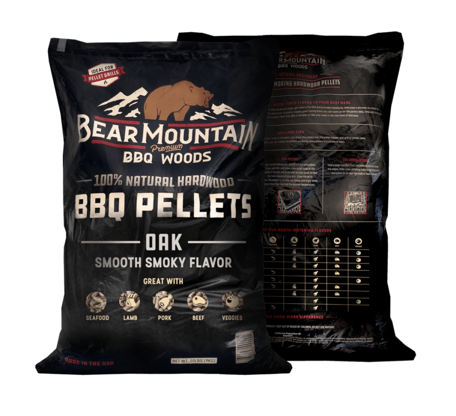 Bear Mountain træpiller. Oak. 9 Kg