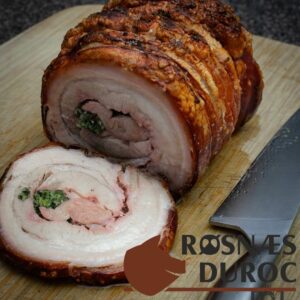 Slag til Porchetta. Røsnæs Duroc