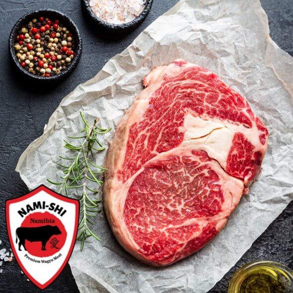 RIBEYE STYKKE. NAMISHI WAGYU. MBS score: 6-7