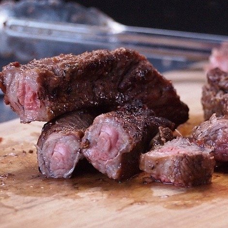 Rib fingers tilberedt med sous vide