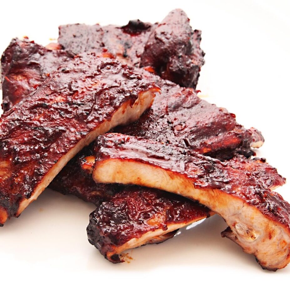 Baby Back Ribs, hel kasse. Iberico