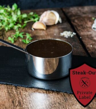 Glace m/krydderurter. Steak Out Private Label. 500 g