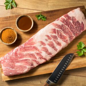 St. Louis cut ribs. Ca. 3.3 kg - 2 sider. All American by Steak-out