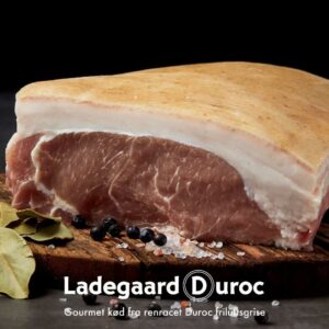 Svinekam m/svær. Duroc grisen fra Ladegaard