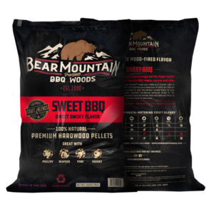 Bear Mountain træpiller. Sweet BBQ. 9 Kg