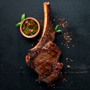 Tomahawk Ribeye Steak. Inalca