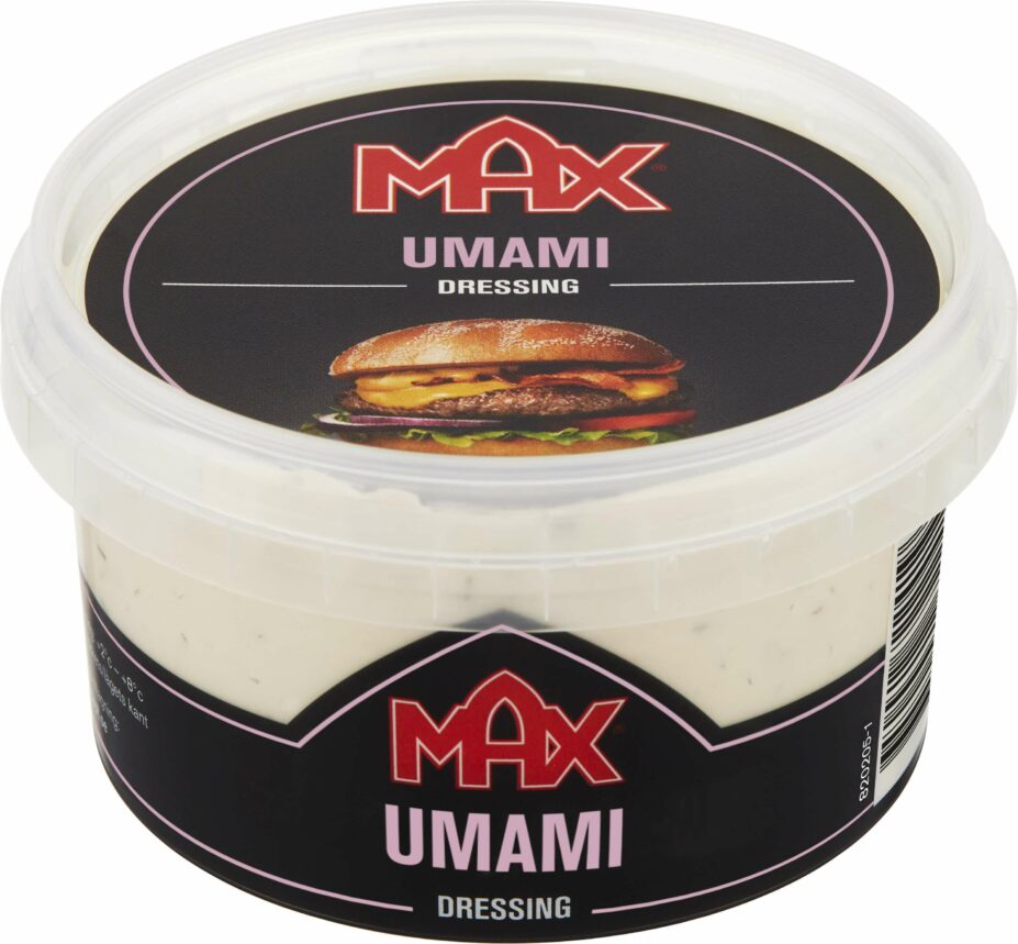 Max Hamburgerdressing Umami. 220 ml